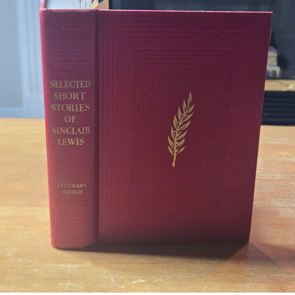 Literary Guild Selected Short Stories Sinclair Lewis First Edition HC Book